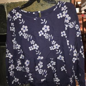 Baby floral blouse